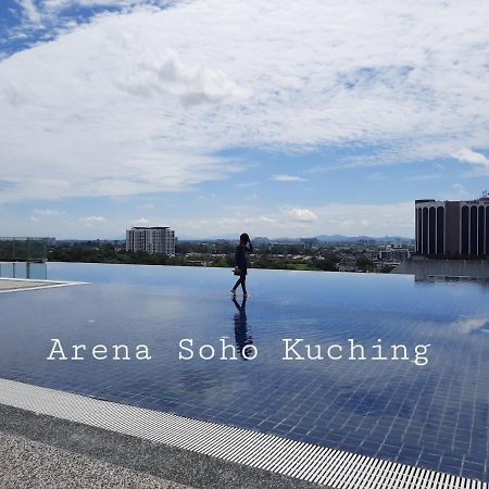 Arena Soho Kuching With Infinity Rooftop Pool And Free Wifi Kültér fotó